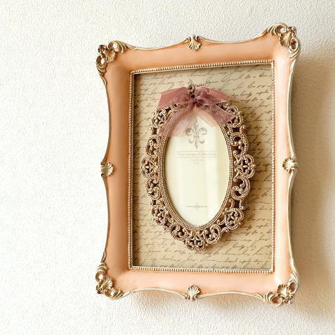 フォトフレーム 壁掛け おしゃれ アンティーク インテリアフォトフレーム AP [ebn1227]