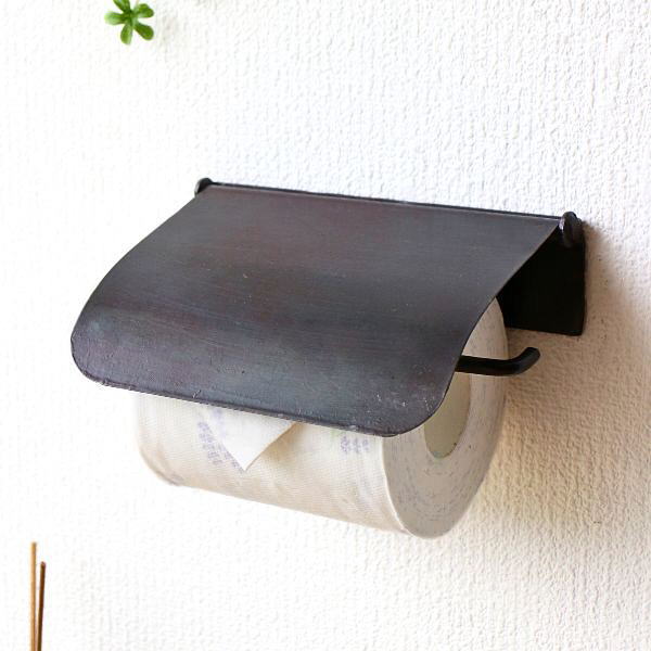 トイレットペーパーホルダー アイアン カバー アンティーク レトロ シャビー シンプル おしゃれ アイアンペーパーホルダー カバー [hda2748]
