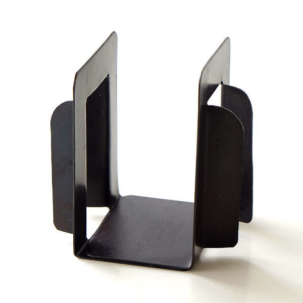 本立て ブックエンド アイアン アンティーク おしゃれ シンプル ヴィンテージ風アイアンブックエンド [hda6804]