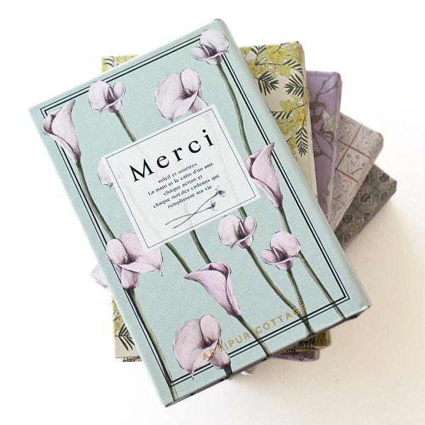 小物入れ 本型 ブック型 おしゃれ ブックボックス 洋書 かわいい 収納ボックス フラワー レトロ パステルカラー ブックボックス パステル 5タイプ [kan2642]