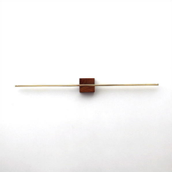 ウォールハンガー おしゃれ アクセサリーハンガー アクセサリーフック 壁掛け バー 真鍮 木製 ウォールフック キーフック 鍵掛け ウォールハンギングポール [ksh1771]