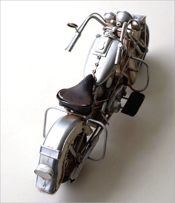 置物 オブジェ バイク おもちゃ アンティーク調 おしゃれ レトロ