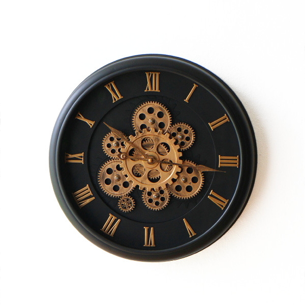 Geared Wall Clock BK [abk8641]