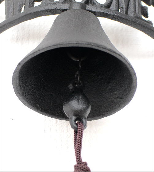 ベル 呼び鈴 ガーデン 玄関 おしゃれ ガーデンベル アイアンのウォールベル ウェルカム [abk9344] ギギliving