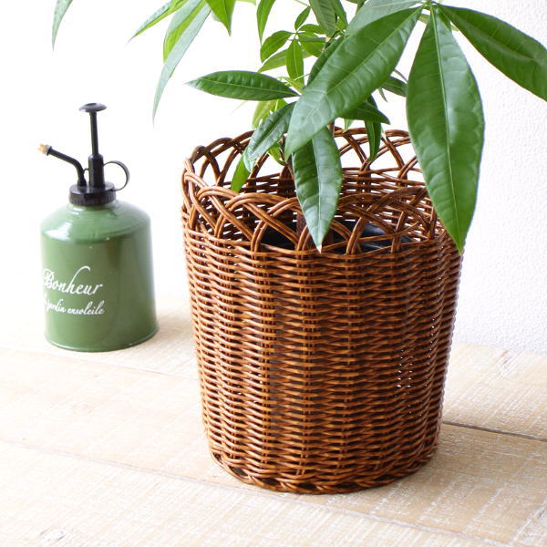 フラワーポット かご カゴ 鉢カバー バスケット おしゃれ かわいい
