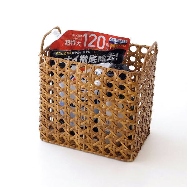 かご バスケット おしゃれ 収納 ストッカー ナチュラル シンプル