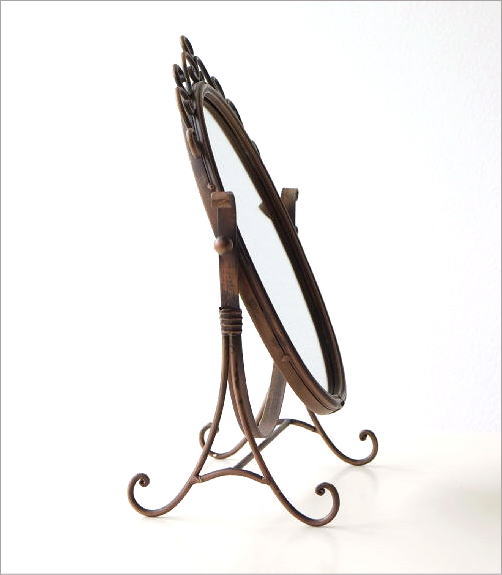 ミラー アンティーク シャビー インド製 シャビーミラー アンティーク | 滝本茣蓙店