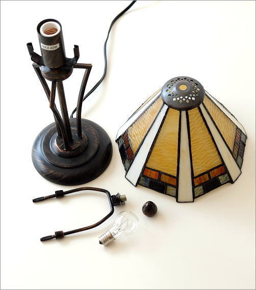 ステンドグラス ランプ 照明 ランプスタンド テーブルランプ