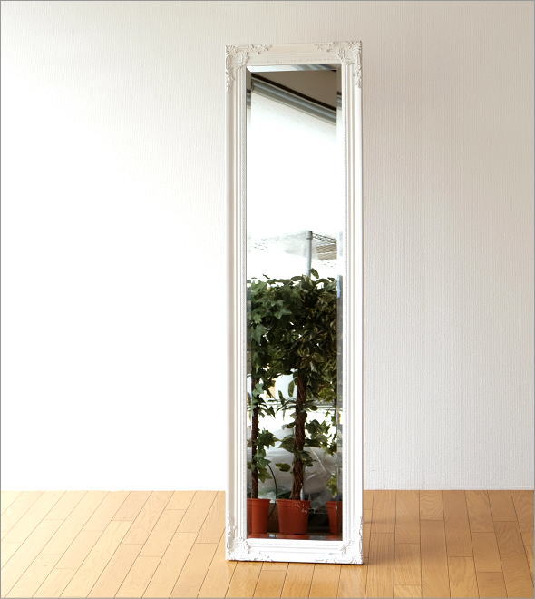 アンティーク　スタンドミラー 姿見 全身鏡　北欧レトロ 楽天市場】スタンドミラー アンティーク 姿見 飛散防止 鏡 全身 大型