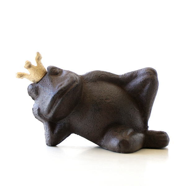 カエル 置物 オブジェ かえる 蛙 おしゃれ かわいい アイアン ペーパーウェイト 王冠カエルの置物 B Ebn9524 ギギliving カエル 置物 オブジェ かえる 蛙 おしゃれ かわいい アイアン ペーパーウェイト 王冠カエルの置物 B Ebn9524 ギギliving