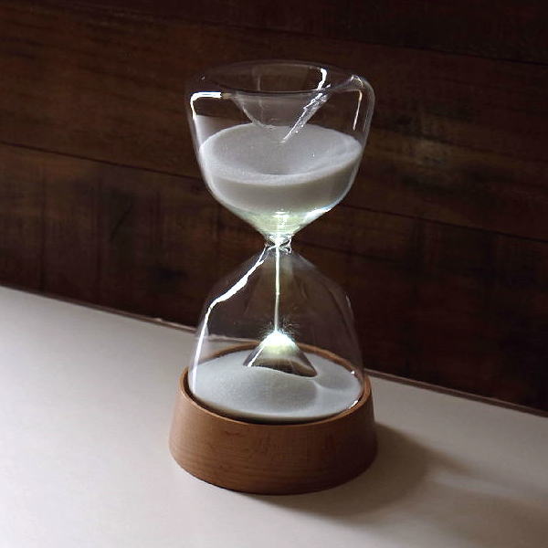 1970年代 vintage オブジェ 砂時計 置き物 サンドタイマー