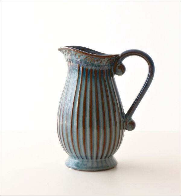 アンティーク ヴィンテージ 花瓶 花器 陶磁器 取っ手 耳付き ドイツ製 ヴィンテージ SCHONWALD 陶器の花瓶 花器 一輪挿し