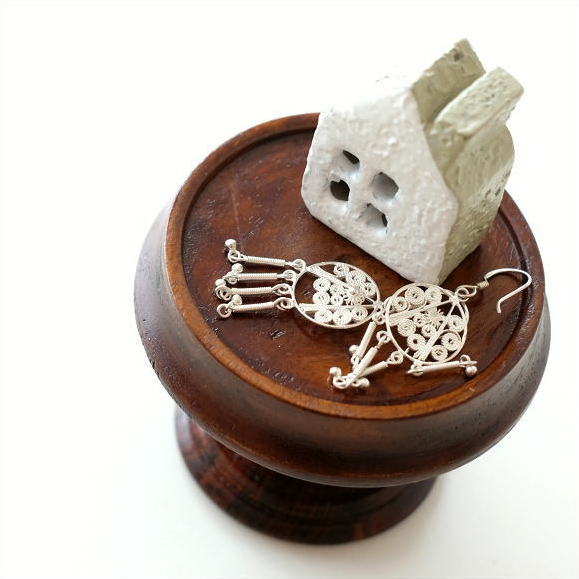 小物置き おしゃれ 木製 トレー トレイ アジアン アンティーク シー