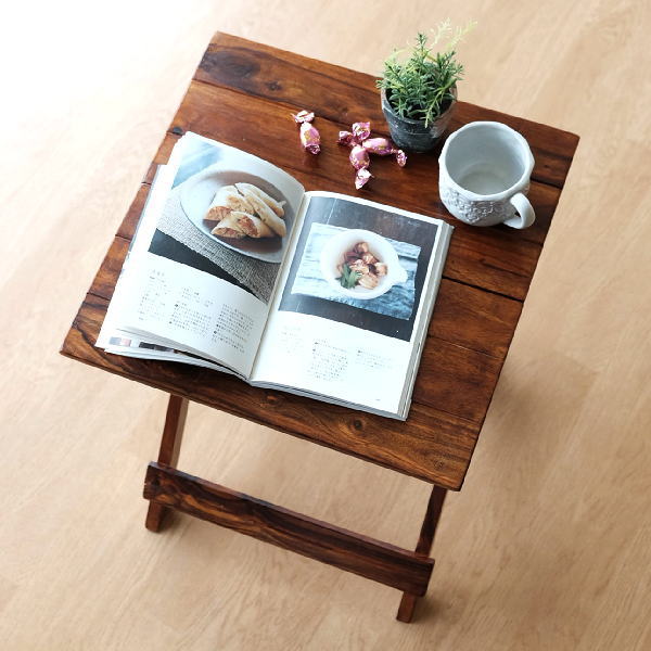 テーブル 折り畳みテーブル おしゃれ 木製 天然木 折りたたみ ウッド折り畳みテーブル Kan6702 ギギliving