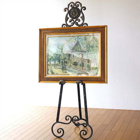 イーゼルスタンド　英国アンティーク調 イーゼルスタンド 英国アンティーク調 イーゼル スタンドのYahoo