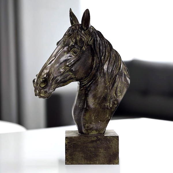銅製 十二支馬 奔馬 家リビング 玄関 書斎 事務室 装飾品 工芸品 置物 馬 置物 風水 アンティーク インテリア 木製 彫刻 縁起の家 机