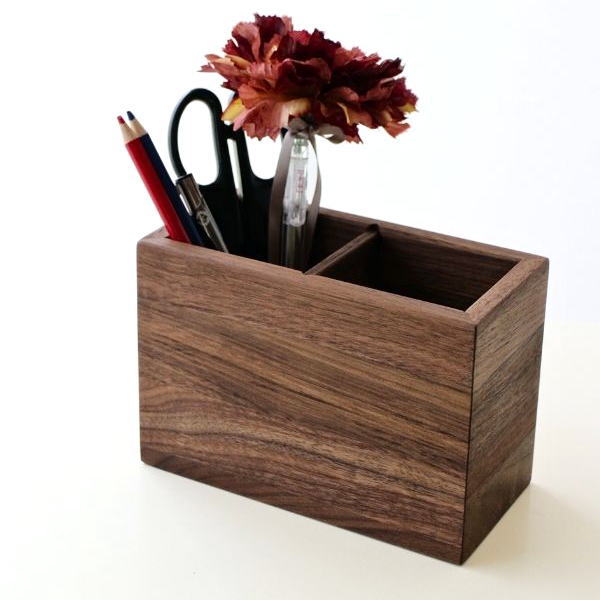 ペン立て ペンスタンド 木製 おしゃれ インテリア 天然木