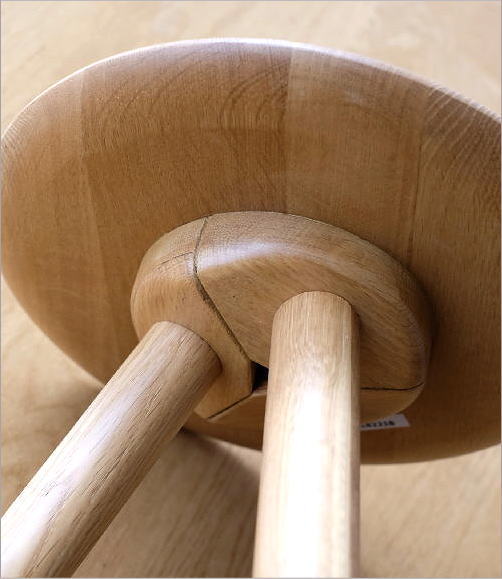 スツール 木製 天然木 ウッドスツール おしゃれ オーク 無垢材 ウッド