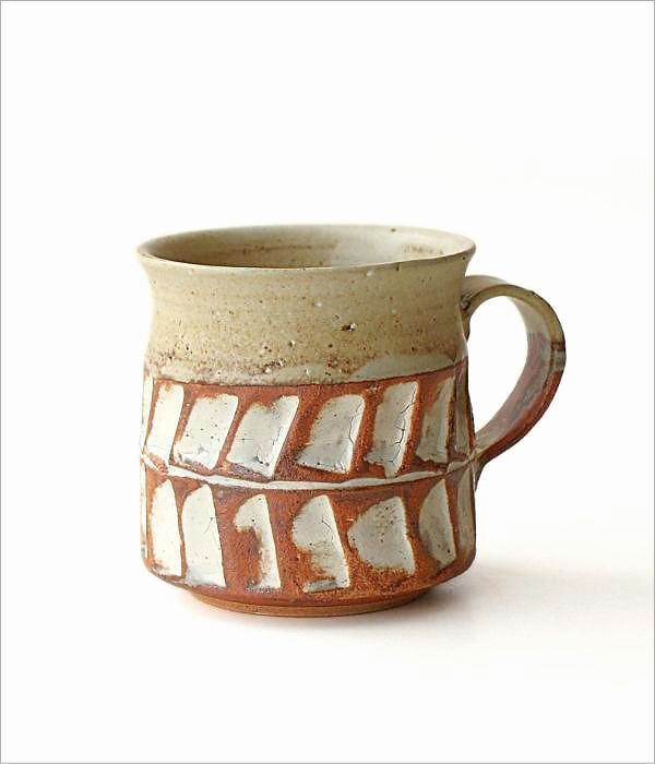 マグカップ 陶器 日本製 瀬戸焼 コーヒーカップ 大きめ 315ml 面取り