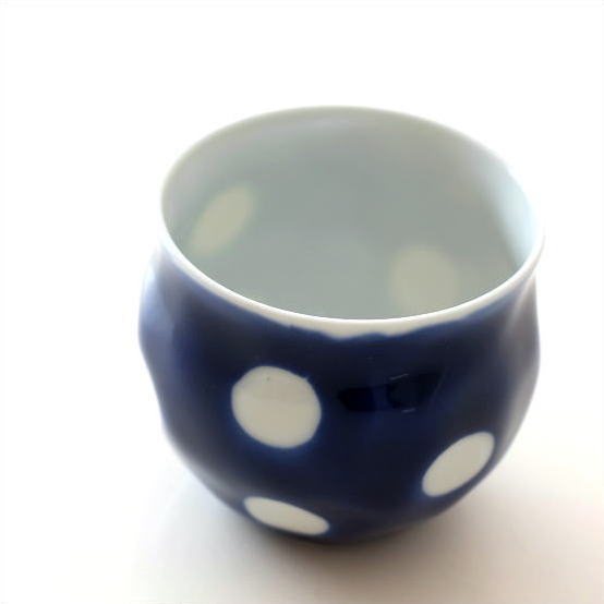 湯のみ茶碗 小鉢 水玉 小さい 鉢 湯呑み 湯飲み かわいい おしゃれ 釉水玉コロコロ碗 Msg1774 ギギliving