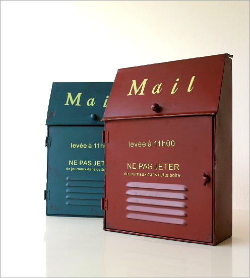 郵便ポスト 郵便受け おしゃれ 置き型 壁掛け 壁掛 アンティーク