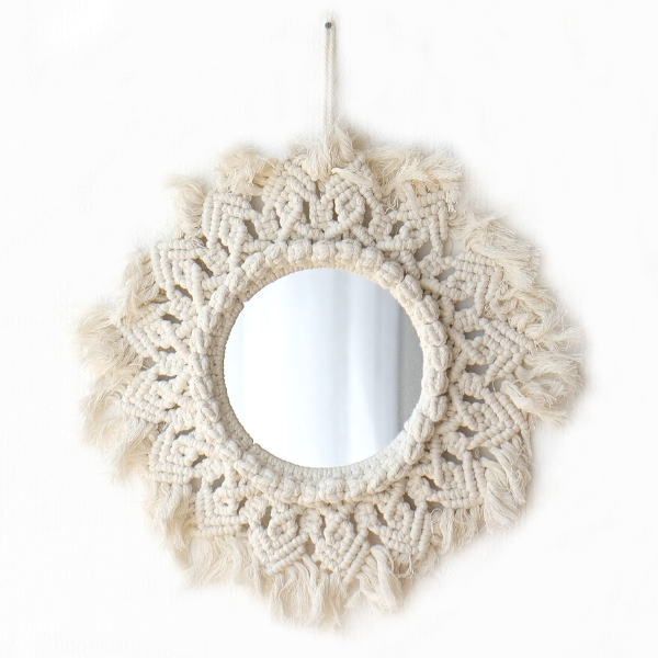 マクラメ編みミラーご予約受付