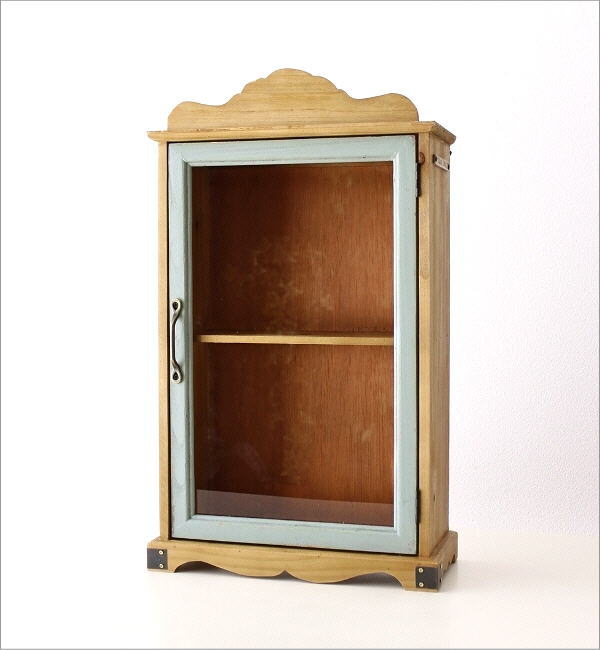 壁掛け棚 木製ガラスウォールキャビネット 【公式通販】