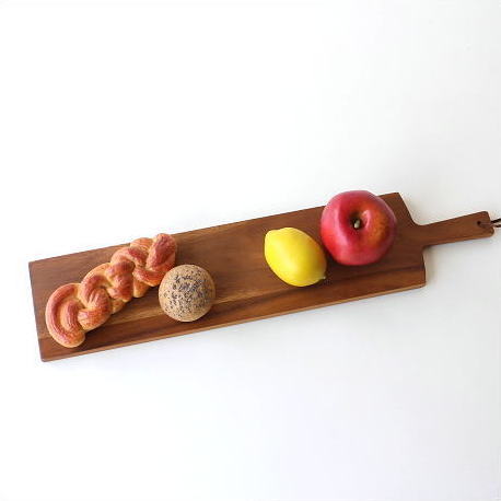 カッティングボード 木製 まな板 パン おしゃれ 天然木 上質 アカシア ロングカッティングボード Spc6537 ギギliving