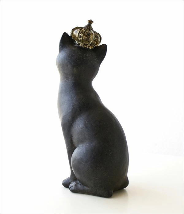 KARE カレ 正規品 オブジェ ブラック キャット 27 cm 猫 置物 KARE
