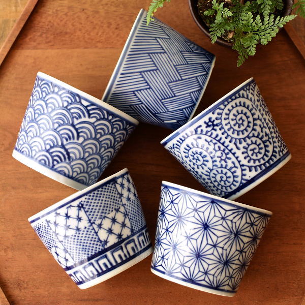 蕎麦猪口セット フリーカップ 磁器 陶器 おしゃれ デザートカップ 小鉢