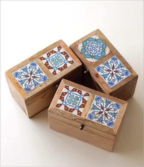 陶器 貝殻型小物入れ 木箱付き 小物入れ ふた付き おしゃれ 可愛い 陶器 木製 木箱 卓上 小物収納