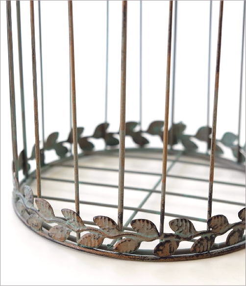 鳥かご アイアン インテリア ガーデニング シャビー アンティーク 観葉