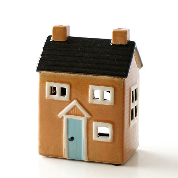 キャンドルホルダー 家 陶器 キャンドルハウス おうち 家型 かわいい