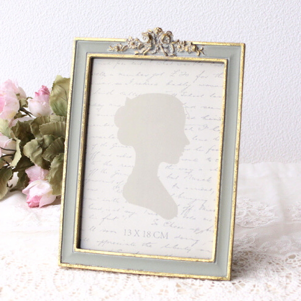 エレガントなフォトフレーム シンプルローズ [vin2988]