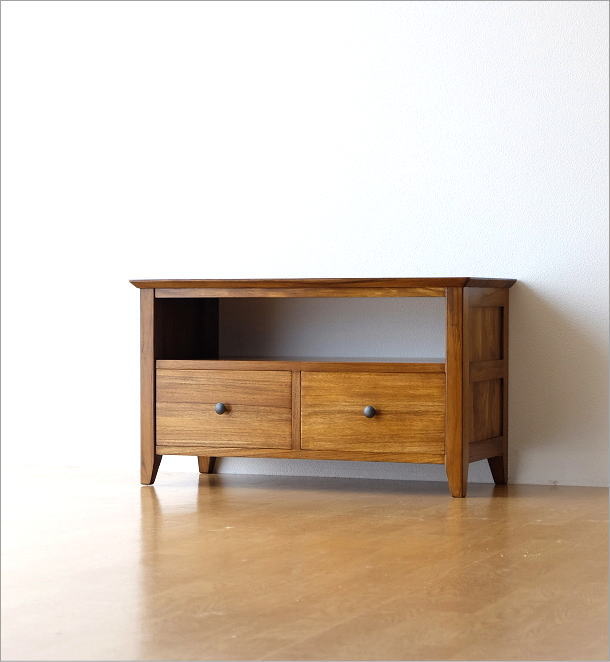 ギギリビング テレビ台 チーク無垢材 テレビ台 チーク 無垢材 幅150 奥行35 チークローボード150スリム