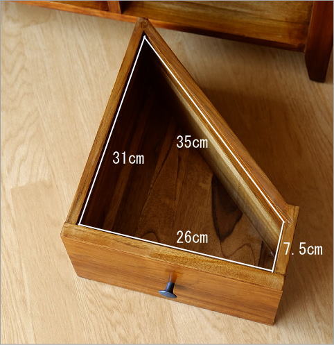 コーナーテレビ台 チーク 無垢材 天然木 おしゃれ 三角 チークコーナー