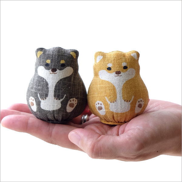 豆柴 柴犬 いぬ イヌ 置物 オブジェ おしゃれ 手のひらサイズ 卓上