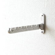 フック 壁 壁掛け ウォールフック アイアン おしゃれ ハンガーフック 折り畳み 収納 鍵掛け アルミの折り畳み壁掛けハンガー [hda6976]
