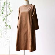 ワンピース レディース 長袖 コーデュロイ おしゃれ カジュアル かわいい コットン 綿100% 体形カバー Cottonワンピース F [kan1079]