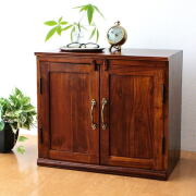 電話台 アンティーク 家具 キャビネット 棚 木製 スリム おしゃれ 完成