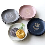 お皿 プレート 小皿 陶器 おしゃれ 3枚 セット 浅い 取り皿 スクエア 北欧 かわいい 瀬戸焼プレート小皿 コバナ 4カラー 3枚セット [ksn2352]