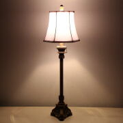 テーブルランプ おしゃれ ライト スリム ベッドサイドランプ サイドテーブル 寝室 照明スタンド クラシックなテーブルランプ E 【送料無料】 [kwt5699]