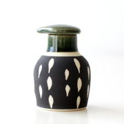 醤油さし しょうゆ差し おしゃれ 陶器 和風 波佐見焼 日本製 織部黒点紋 醤油さし [msg5152]