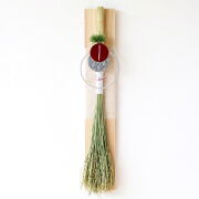 お正月飾り おしゃれ 玄関 モダン 稲わら 水引飾り 壁掛け 和風 和モダン お正月リース お飾り リビング お正月飾り 五穀豊穣 珠玉 [msn4422]