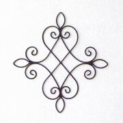 壁飾り おしゃれ アイアン ウォールアート 壁掛け シンプル 壁面 雑貨 ウォールデコ アンティーク調 アイアンの壁飾り エンブレムS [mty7195]