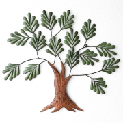 壁飾り ウォールデコ アイアン 壁掛け インテリア 木 アンティーク 枝 葉 リーフ ナチュラル おしゃれ 壁面飾り 玄関 リビング アイアンのウォールデコ ツリー [pic7963]