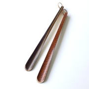 靴べら おしゃれ 木製 上質 オーク 天然木 シューホーン 収納ケース付き ウッドシューホーン2タイプ [ras2659]