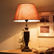 テーブルランプ おしゃれ ウッド 天然木 クラシック フレンチシャビー調 アンティーク ライト クラシックなテーブルランプ トルネ [scc2481]