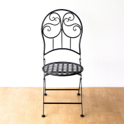 ガーデンチェア アイアン おしゃれ 折りたたみ 屋外 一人掛け 椅子