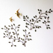 壁掛けインテリア 壁飾り 壁掛けオブジェ 鳥 雑貨 バード壁飾り B